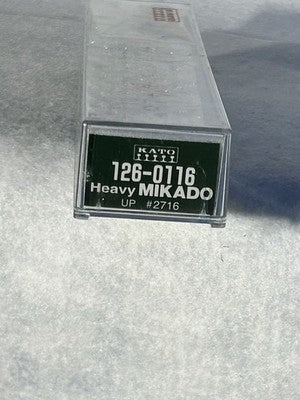 Classic KATO Union Pacific RR 2-8-2 Heavy Mikado Loco N Gauge