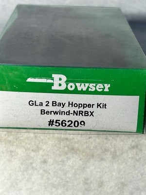 Nice Bowser 2-Bay Berwind Hopper Car Kits HO(PRICE IS PER CAR)