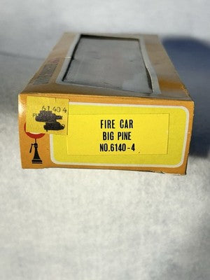 Cool COX Big Pine Fire Tank  Car HO