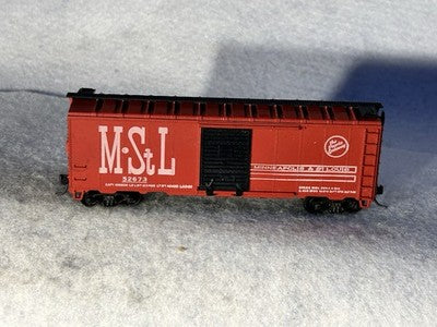 Nice Athearn Blue Box Minneapolis & St. Louis RR 40’ Box Car/KD’s (No Box)
