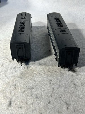 Nice Stewart/KATO F-7 A  & B NYC  RR Lightning Paint Schm. HO Loco, Both Powered