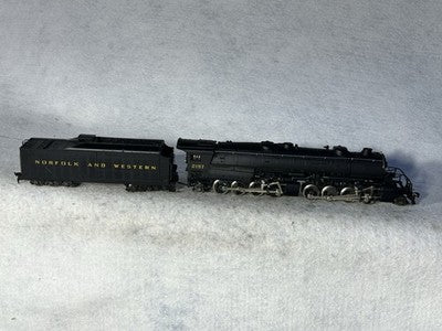 Massive Rivarossi Norfolk & Western RR  2-8-8-2 Mallet Loco HO(Ex Bell/Box)