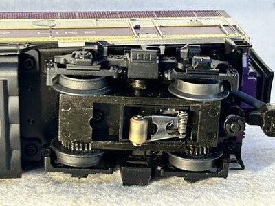 Beautiful MTH Atlantic Coast Line RR 3 Engine/2 Passenger Car Set O Gauge Car