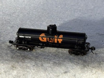 Beautiful Intermountain 8,000 Gallon Gulf Tank Car N Gauge