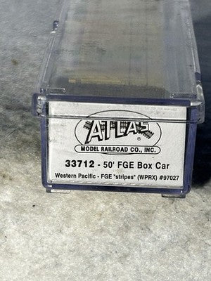 Nice ATLAS Various Roads FGE 50’ Reefer N Gauge ( PLEASE SPECIFY CHOICE)