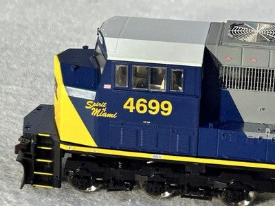 Nice Athearn Genesis CSX Spirit Of Miami SD-70M DCC Ready HO