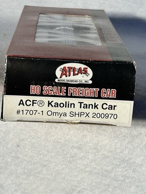 Nice Atlas Single Mixed Kaolin Single Dome Tank Cars HO