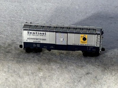 Beautiful Intermountain Baltimore & Ohio RR 40’ Box Car  N Gauge