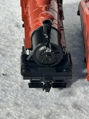Beautiful Model Power Vintage Santa Fe  4-4-0 Steam Loco HO