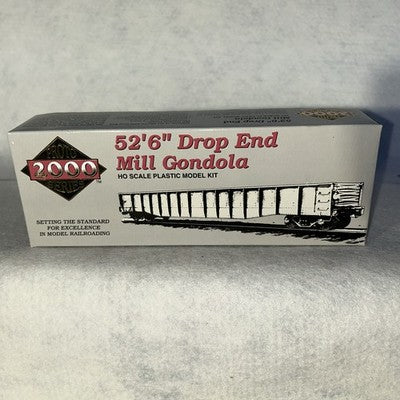 Cool Proto 2000 C & S RR 52’ Drop End Mill Gondola Kit HO