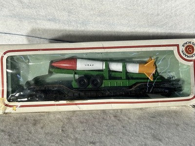 Lethal Bachman United States Air Force Flat Car With Missle HO