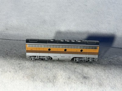 Nice Stewart/KATO Denver & Rio Grande RR F-7B Unpowered HO (Ex-Box Cover)