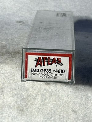 Go-To Atlas New York Central RR GP-35 Loco #6125 N Gauge