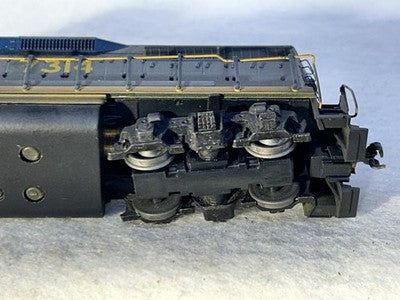 Athearn Custom Painted/Detailed Weathered D & H RR GP-38-2 Loco HO(Ex 1 Awning)