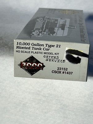 Nice Proto 10k Gallon Various Roads Tank Car Kits HO (PRICE/CAR; SPECIFY CHOICE)