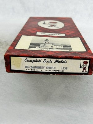 Cool Campbell Community Church Craftsman Kit HO