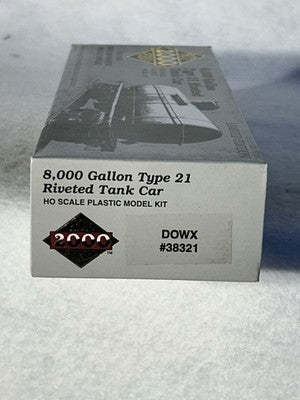 Nice Proto 8,000 Gallon Tank Car Kits HO Var. Roads(PRICE/CAR; SPECIFY CHOICE)