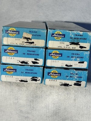 Nice Athearn Southern Pacific RR 6 Car Passenger Set HO