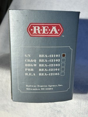 Nice REA G Scale  Caboose  Great Northern RR