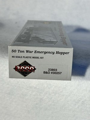 Nice Proto 2000 B & O RR 50 Ton War Em. Hoppers HO (PRICE/CAR