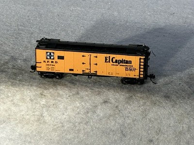 Nice Intermountain Santa Fe “El Capitan” 40’ Refrigerator Car N Gauge