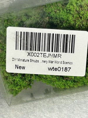 Nice War World Scenics Miniature Shrubs HO
