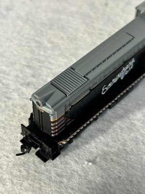 Gorgeous Atlas CB & Q RR VO-1000 Switcher  Locomotive N Gauge DCC Ready
