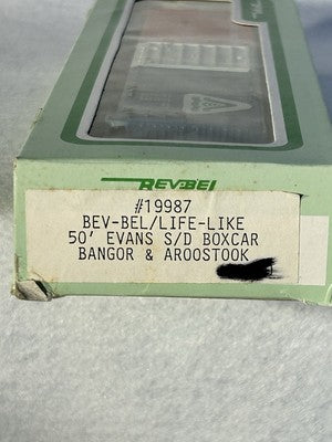 Nice Bev Bel 50’ Box Cars HO (PLEASE SPECIFY WHICH ONE YOU WANT)