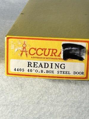Sweet Accurail Box Cars HO (PRICE IS FOR ONE CAR/PLEASE SPECIFY CHOICE)