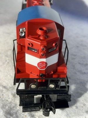 Beautiful Lionel Service Station Train Set Minneapolis & St. Paul RR O Gauge