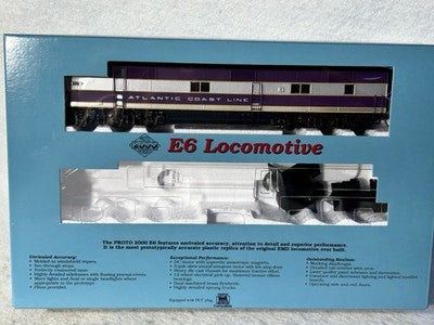 NICE Proto/ Rivarossi  ACL RR E-6 A/B  9-Car Pass. Set HO (Pwrd/Dmy) DCC Ready