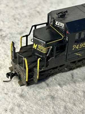 Nice Western Maryland RR SD-40 Diesel Engine HO (Ex Box, Light)