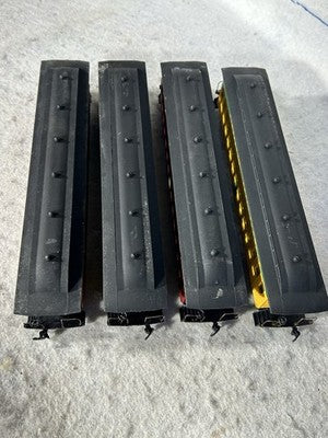 Rare Roundhouse Strasburg Railway Passenger 4 Car Set HO  (Ex Boxes)