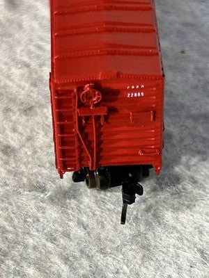 Beautiful Intermountain Burlington Route RR 50’ Box Car  N Gauge