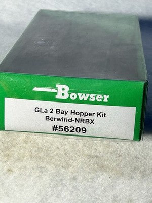 Nice Bowser 2-Bay Berwind Hopper Car Kits HO(PRICE IS PER CAR)