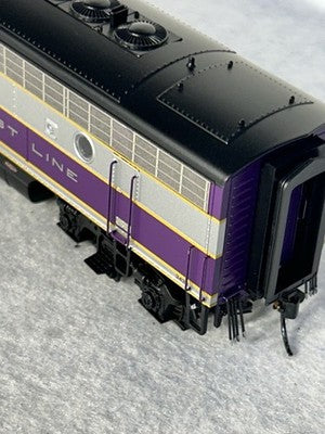 Gorgeous BLI Atlantic Coastline RR F-3 B Locomotive Paragon 4/DCC HO