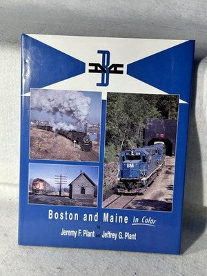 Nice Boston & Maine RR Color Illustrated Book