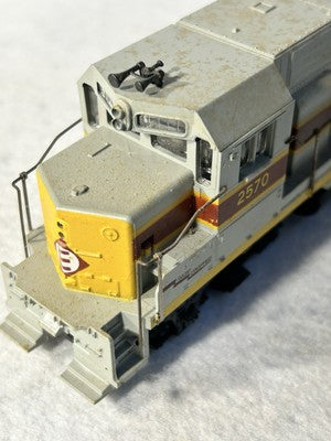 Nice Athearn Erie Lackawanna RR  GP-35 Diesel Engine HO