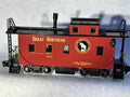 Nice REA G Scale  Caboose  Great Northern RR