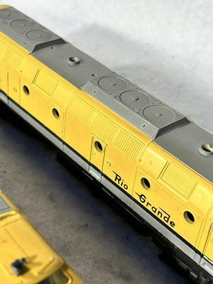 Cool Rivarossi Krause-Maffei Denver & Rio Grande A-A Loco  HO (Ex-Boxes)