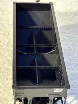 Detailed Rapido Cumberland & Pennsylvania RR 2-Bay GLa Hoppers HO 3-Car Set