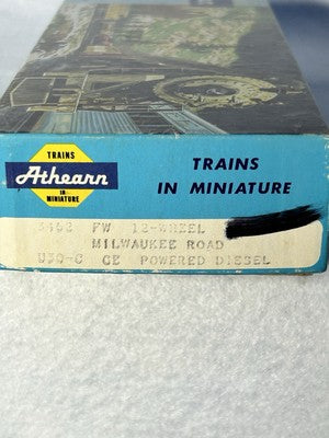Nice Athearn U-30C Milwaukee Road Diesel HO (Rear Railing Missing)