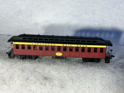 Rare Roundhouse Strasburg Railway Passenger 4 Car Set HO  (Ex Boxes)