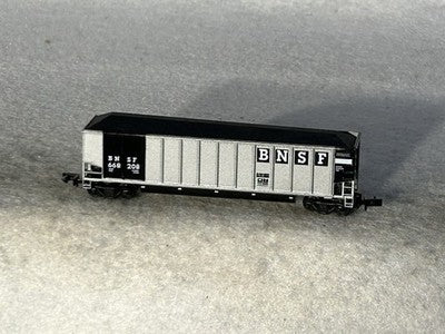 E & C Shops 100 Ton BNSF Beth Gon Coal Porter Hoppers N GAUGE/Coal Loads 6-Pak