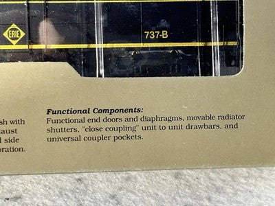 Nice  Proto 2000 FB 2 Erie RR HO Locomotive Unpowered