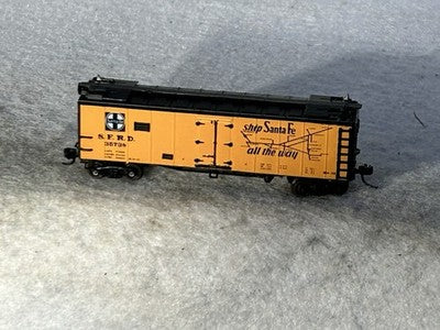 Nice Intermountain Santa Fe “El Capitan” 40’ Refrigerator Car N Gauge