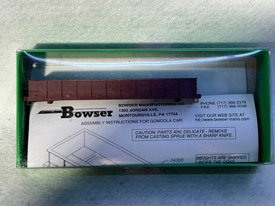 Nice Bowser  40’ Gondolas Various (Price Is Per Car-SPECIFY WHICH ONE YOU WANT)