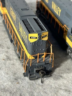 MRC/Lima Lehigh Valley RR Alco C-420 Locos HO (Ex Box, Railing-Minor Gear Noise)