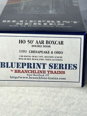 Nice Branchline Blueprint Series Mixed Roads 50’ Box Car Kits