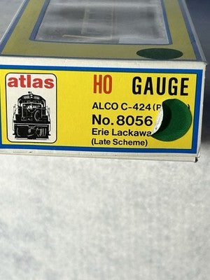 Beautiful Atlas/KATO Erie Lackawanna RR Alco C-424 Loco HO